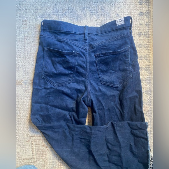 Frank & Eileen Galway Gaucho Jean Pants in Dark Rinse - Picture 8 of 10